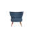 Polyester bleu Saxe est en rupture de stock