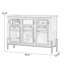 Buffet en bois massif brun