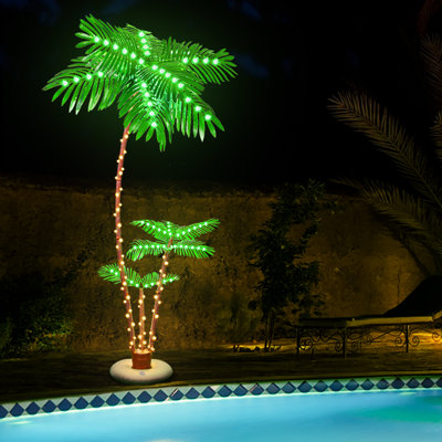 84'' Faux Palm Tree
