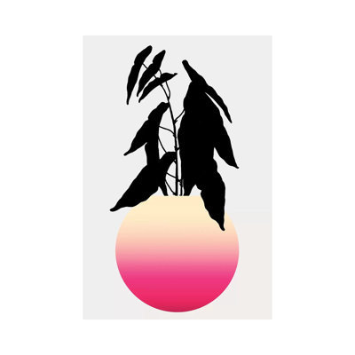 Kamasutra - Pink by Kubistika - Wrapped Canvas Print