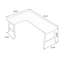 Bureaux en bois massif en L Burlywood-107559279-107559281