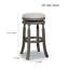 Tabouret 30 ", siège en tissu-256360765-256360764