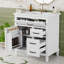 Meuble-lavabo de 30 pouces avec lavabo et rangement multifonctionnel-895890055-892668932