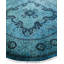 Tapis bleu nouvel âge 7 pi 1 po Daleysha