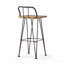 Tabouret de bar 2 pièces 2 pièces