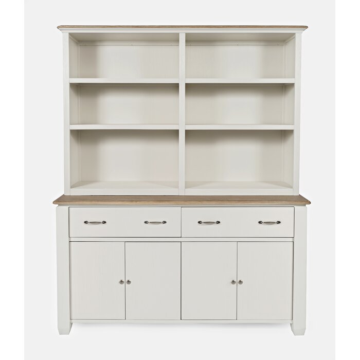 August Grove® Dilan Sideboard with Bar Hutch & Reviews | Wayfair