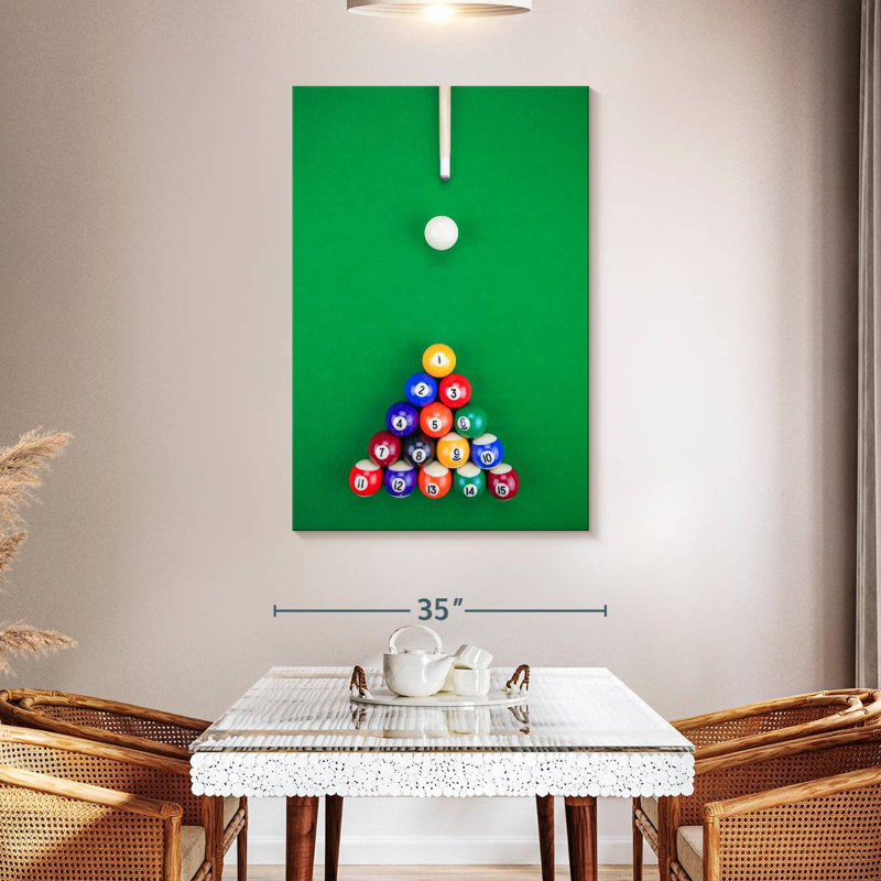 Senne Snooker Pyramid, 48" H x 32" W