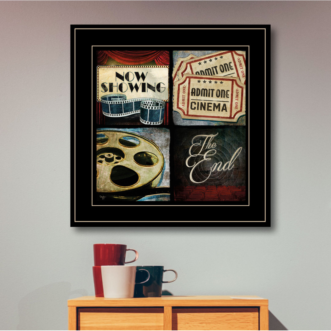 At the Movies I Framed Wall Art for Living Room, Home Decor by Mollie B Winston Porter 