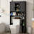 Over The Toilet Storage Cabinet,Farmhouse Space-Saving Toilet Rack With 2 Sliding Barn Doors-1742796520
