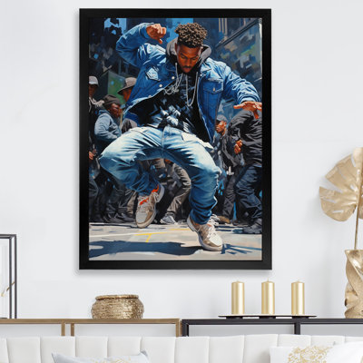 " Black And Blue Break Dance Fusion V "