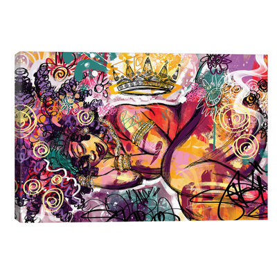 Radiance 1 Piece Wrapped Canvas Painting
