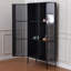 Vitrines en fer noir
