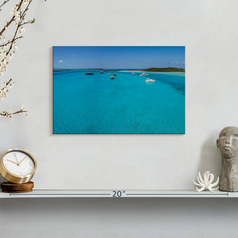 Gillard The Exumas Bahamas, 8" H x 12" W