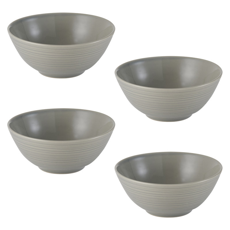 William Mason Grey Soup/Cereal Bowls