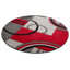 Ruby Geometric Synthetic Area Rug-37904418