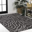 Tapis d'intérieur / extérieur noir / crème Numra-681191995