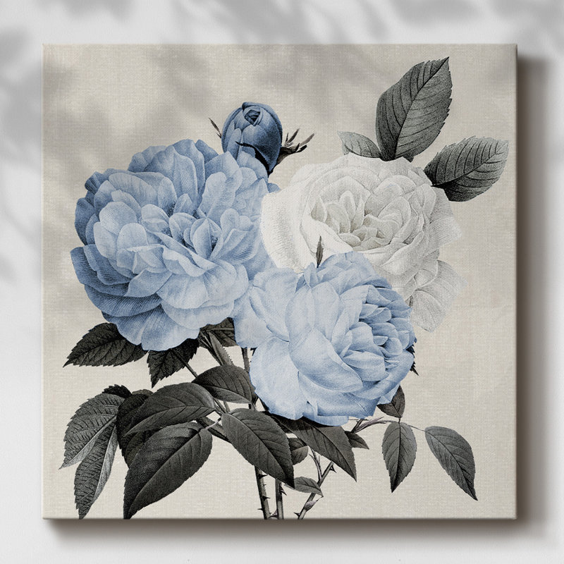 Morning Glory sur toile, H 24 po x l 24 po x P 1,5 po