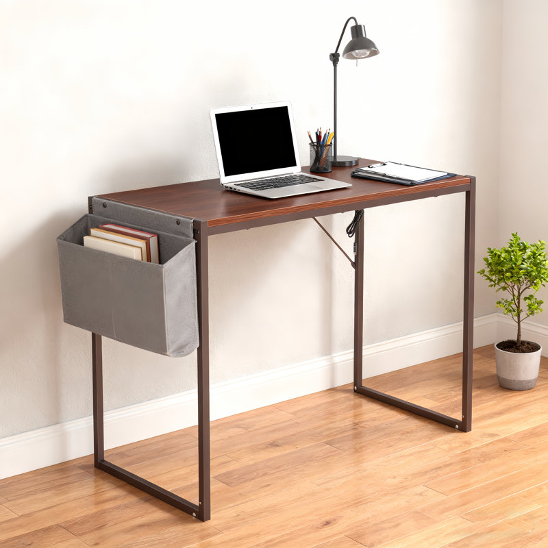 Bureau d'étude Parinita - Station de travail élégante et élégante pour les petits espaces, H 30 po x l 39,4 po x P 18,9 po