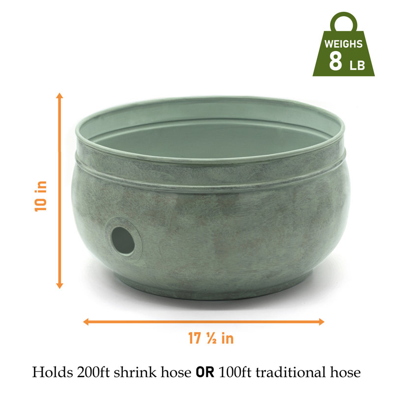 Container Hose Pot, Brass