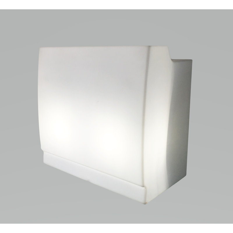 Kandyce 48" Illuminated Outdoor Bar Counter