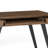 Lowry Solid Acacia Wood and Metal Modern Industrial Writing Desk with 2 Drawers and Flip-Down Keyboard Tray-455878524-450102053