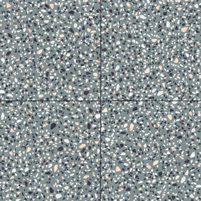 Terrazzo 2.0 24" x 24" Matte Porcelain Wall & Floor Tile