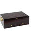 Wooden Silverware Chest without Silverware Double-layer