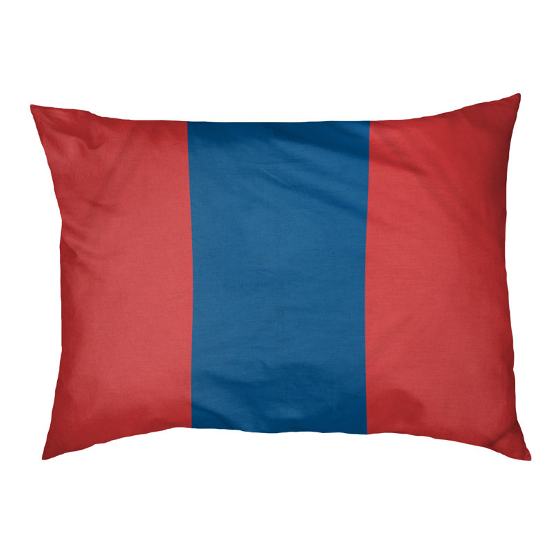 Coussin extérieur Philadelphia, Moyen (l 28 po x P 18 po x H 9,5 po), Rouge / bleu Dodger / rouge