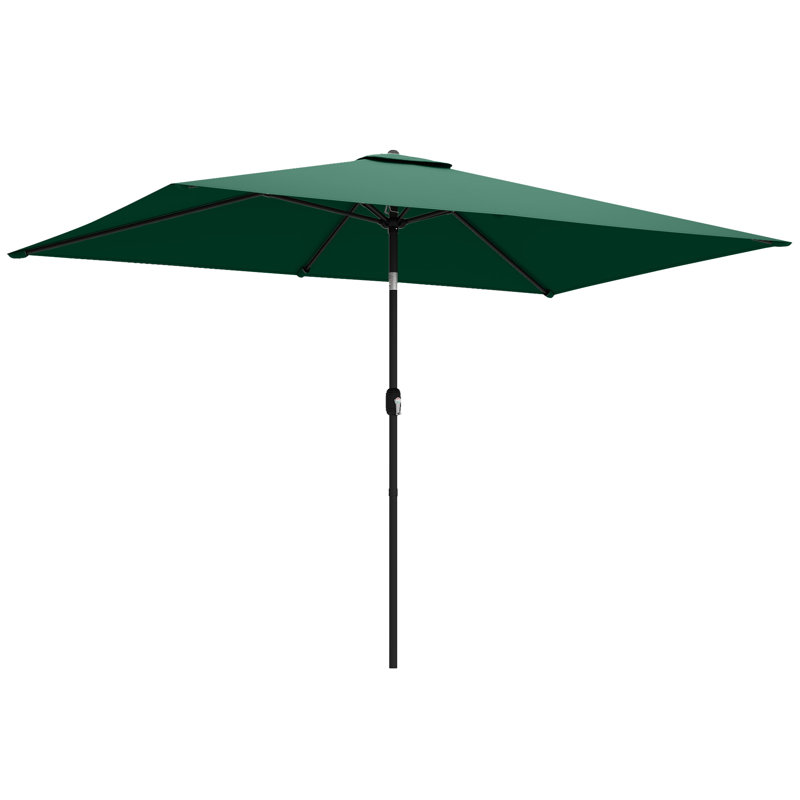 292cm Market Parasol, Green