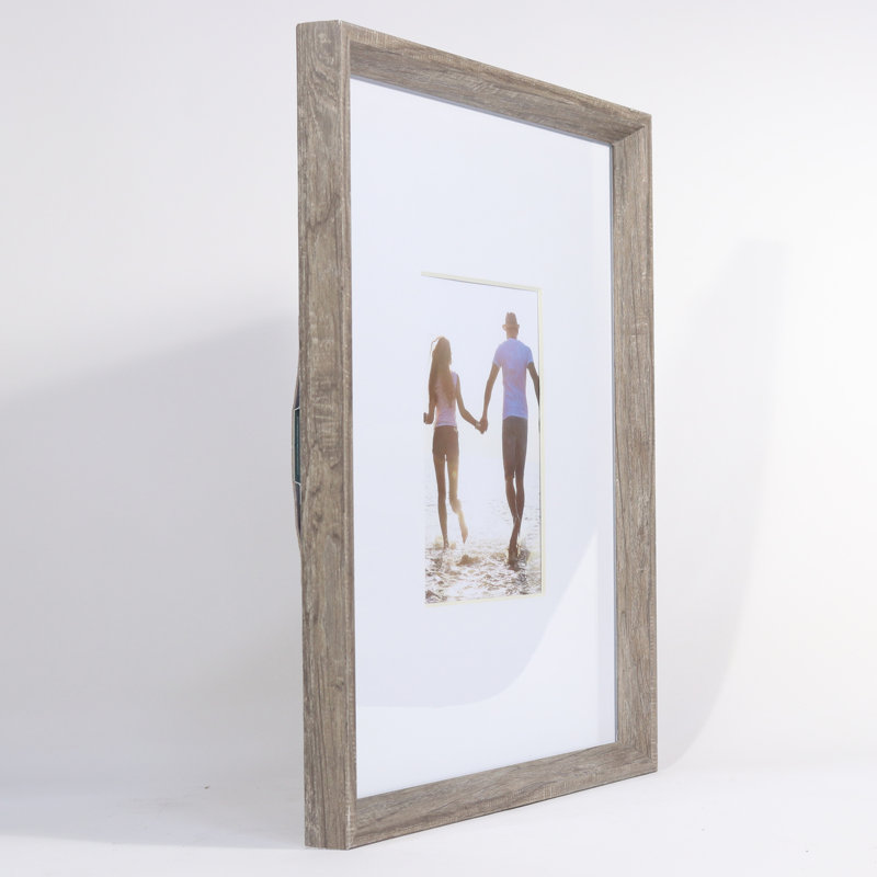 Cadre photo Arsav, 5 po x 7 po, Gris galerie