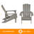 Bergenfield Patio Adirondack Chair HIPS Plastic Chair-1744751401
