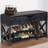 Shoe Storage Bench with Cushion, 7 Pair Entryway Shoe Bench Serkis-1069744798-1069744793