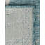 Tapis contemporain Aycan de couleur turquoise-1914090740