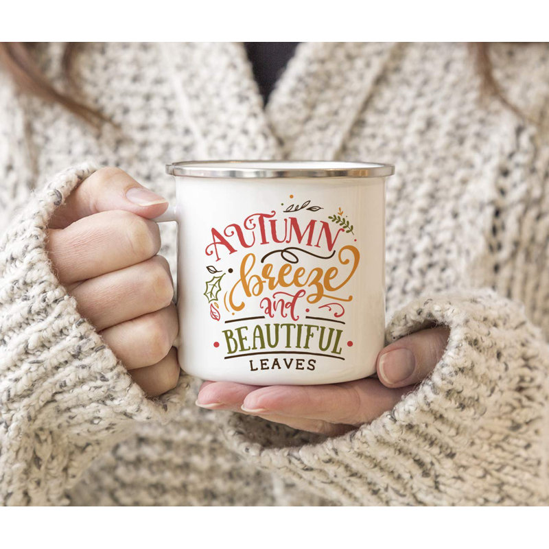 Tasse de camping Kiley Breeze And Beautiful Leaves