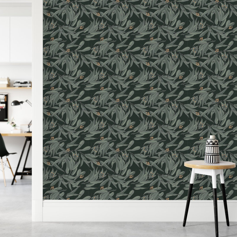 Floral Tile, 2.08' W x 10.42' L