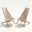 Ensemble de 2 chaises longues pliantes-133527285