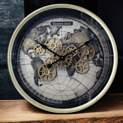Metal Wall Clock