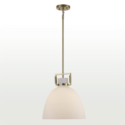 Miami Dimmable Dome Single Light Pendant