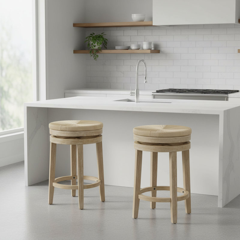 Swivel Bar Stool, Nature