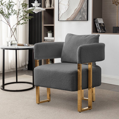 Chaise d'appoint moderne et confortable pour diverses pièces, rehaussant le style intérieur