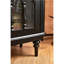 Vitrine murale noire de style antique