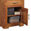 Medway 50cm W Solid Wood Bedside Table-19763908