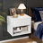 16 Inches Wide Floating Nightstand - 1 Drawer, 1 Shelf - Set Of 2-1279781981