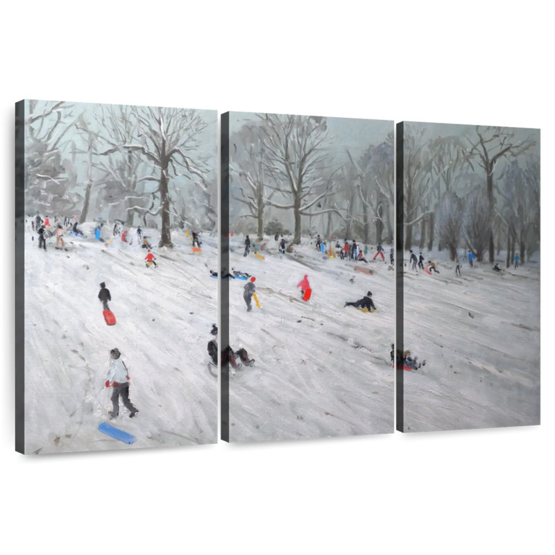 Alvord Tobogganers Darley Park, 36" H x 57" W