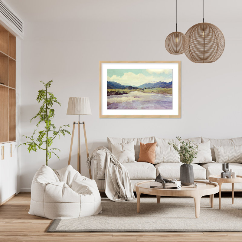 Nature Inspired Valley River, 24" H x 30" W