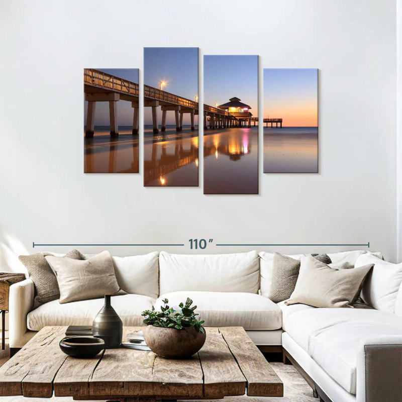 Nicci Myers Beach Boardwalk, 48" H x 75" W