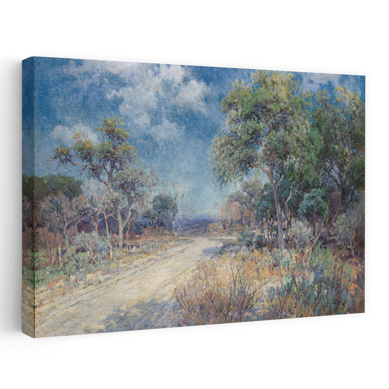 Route vers les collines, paysage contemporain abstrait, art naturel, H 60 po x l 40 po