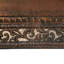 67" Hammered Copper Double Slipper Bathtub with Scroll Base and Nickel Inlay