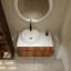 Meuble-lavabo mural 32 po avec lavabo en céramique et portes à fermeture en douceur-1479511233