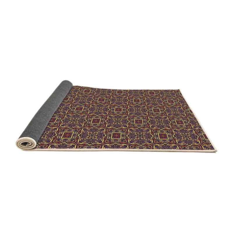 Tapis mauve Power Loom, Rond 4 pi